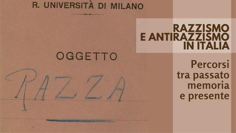 Razzismo e antirazzismo in Italia. Percorsi tra passato, memoria e presente 23/24