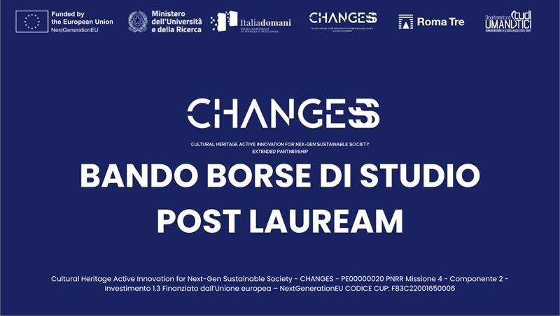 CHANGES - bando borse post lauream