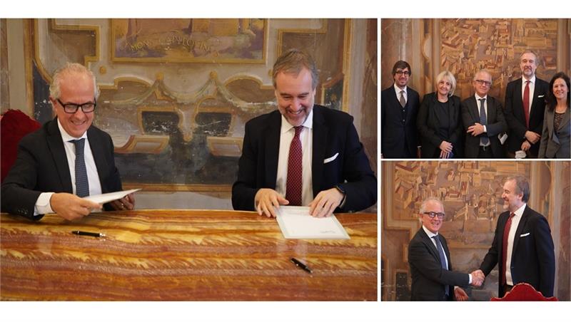 Si consolida la cooperazione tra il Dipartimento di Giurisprudenza di Roma Tre e UNIDROIT con la firma di un Memorandum of Understanding