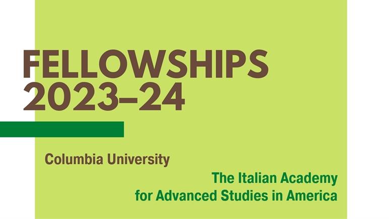 Bando di concorso per l’assegnazione di borse di ricerca post dottorato, offerte dall’Italian Academy della Columbia University _ AA 2023-2024