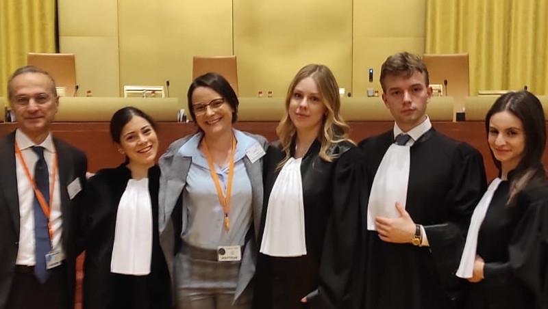 European Law Moot Court Competition: grande successo del Team Giurisprudenza Roma Tre