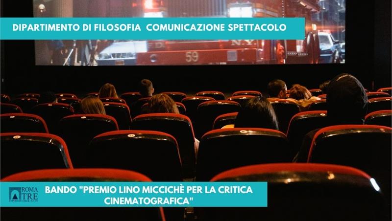 Bando “Premio Lino Miccichè per la critica cinematografica”