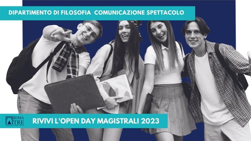 Rivivi l'Open Day Magistrali 2023