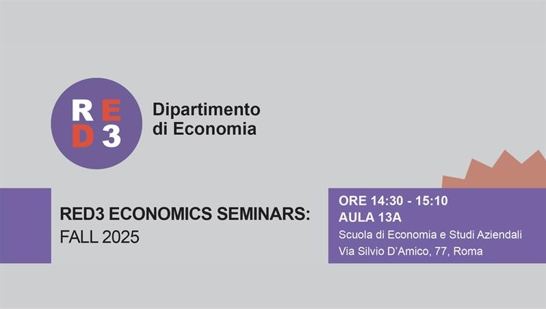 RED3 Economics Seminars - Fall 2025
