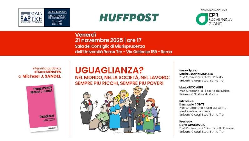 Uguaglianza? Nel mondo, nella società, nel lavoro: sempre più ricchi, sempre più poveri