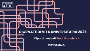 Giornata di vita universitaria in presenza - Dipartimento di Studi Umanistici 