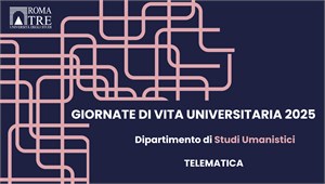 Giornata di vita universitaria Telematica - Dipartimento di Studi Umanistici 